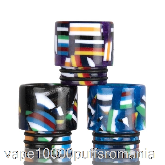 Vape Romania 810 Mozaic Drip Tip Verde